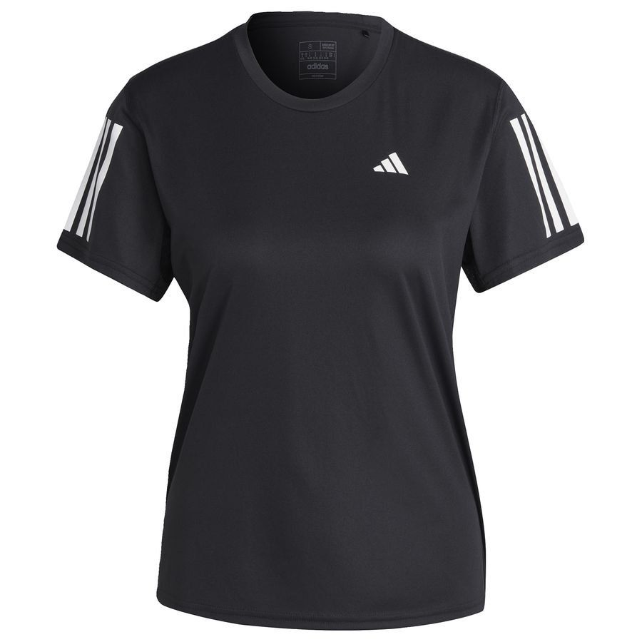 adidas T-shirt Running Own The Run - Noir/Blanc Femme