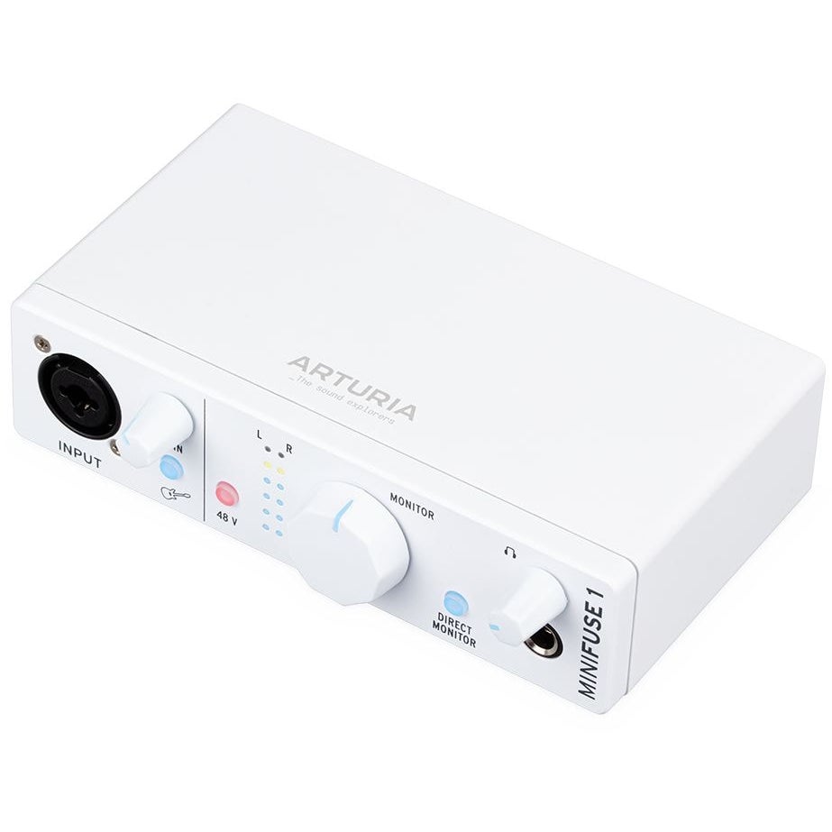Arturia MiniFuse 1 White audio interface