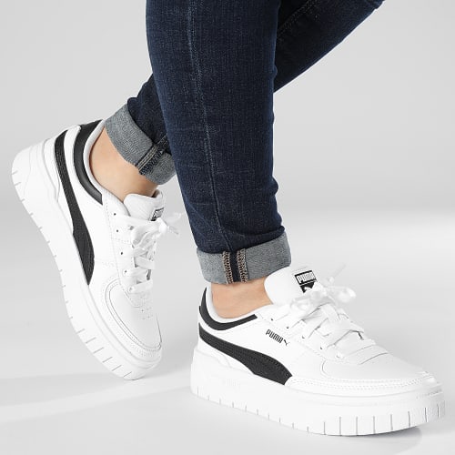 Baskets Femme Cali Dream Leather 392730 Puma White Puma Black