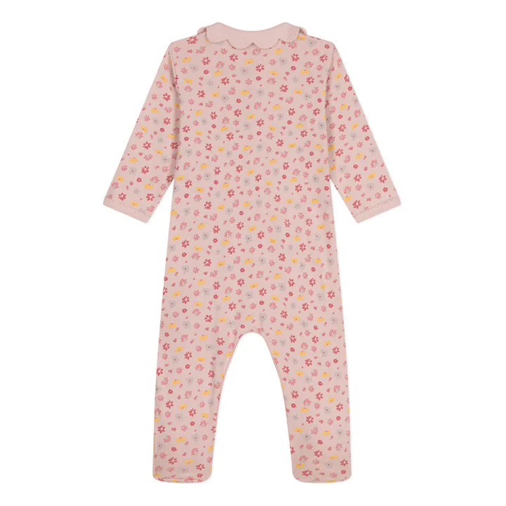 Petit Bateau Pyjama Marlon Fleurs | Rose