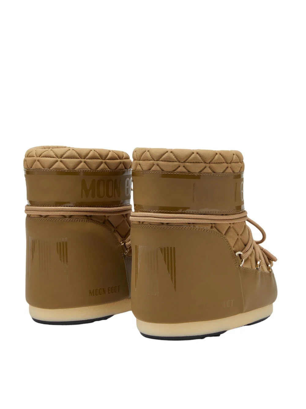 MOON BOOT  Icon Low Quilt støvle - Caramel
