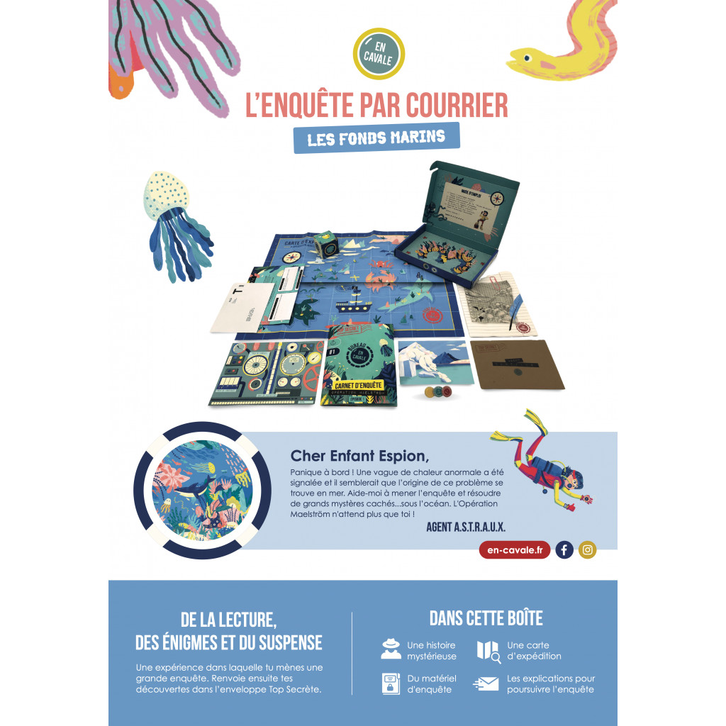 L’Enquête par Courrier - Les Fonds Marins