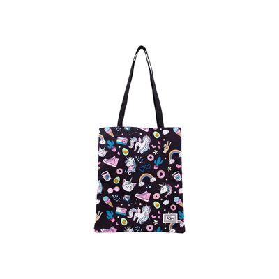 Oh My Pop! Illusion - Sac shopping - noir - Karactermania