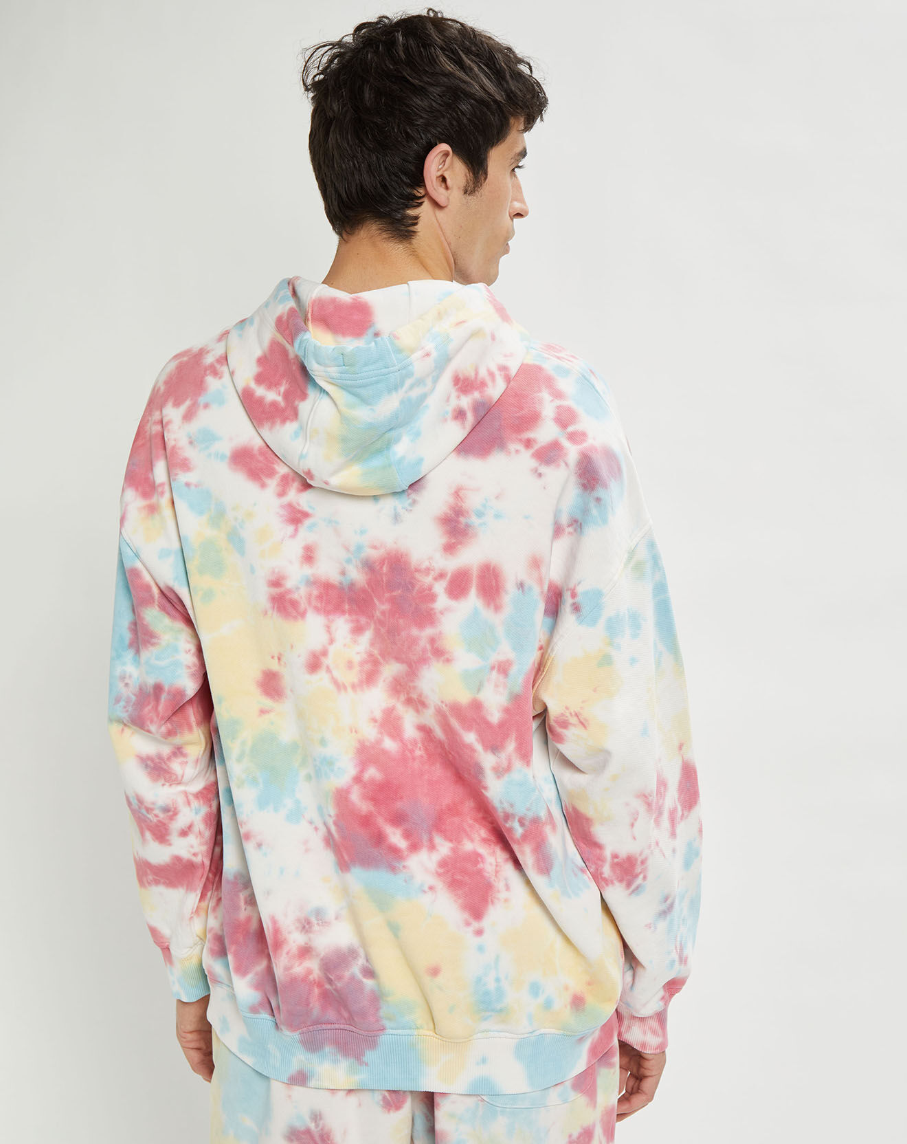 Tommy Jeans Sweat à capuche Aop Tie Dye multicolore