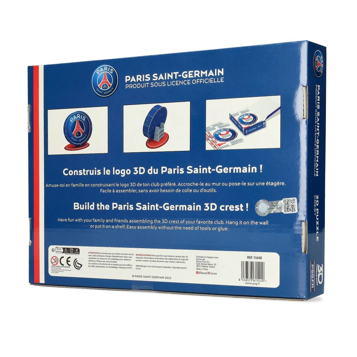 Puzzle Emblema 3D PSG