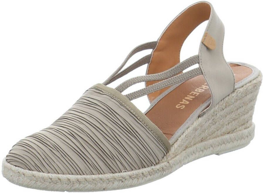 Verbenas Maika Sandalen Touwzool Grijs