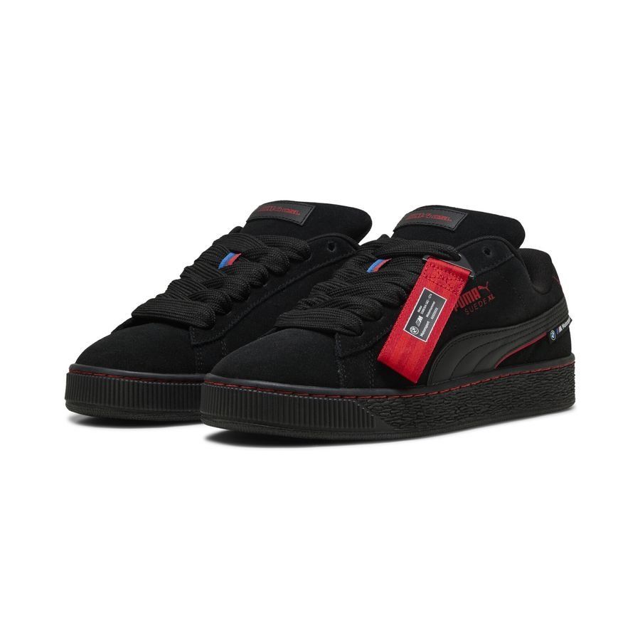 PUMA BMW Motorsport Suede XL Chaussures - Noir/Rouge