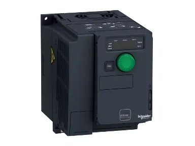 Schneider Electric ATV320U07N4C, Sort, IP20, -25 - 70 °C, 105 mm, 158 mm, 142 mm