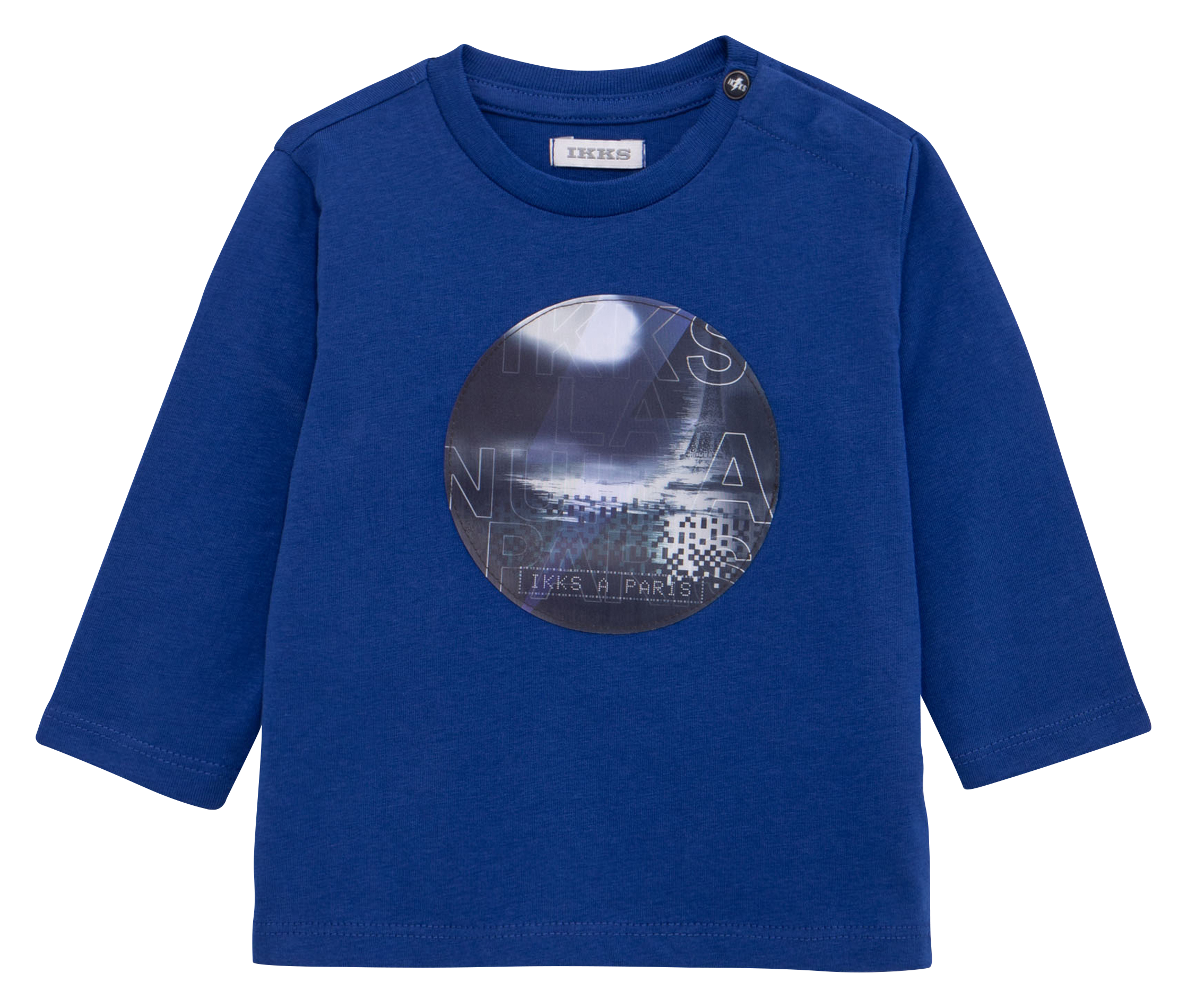 Tee-shirt imprimé en coton | Bleu