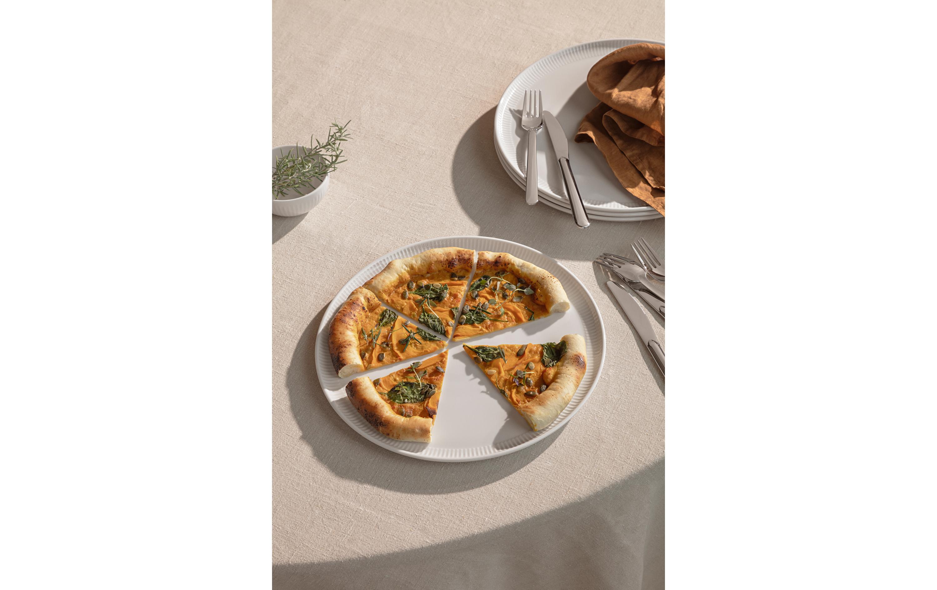 Legio Nova Pizzateller 4 Stück,Weiss<br>Pizza-Teller in zeitlosem Design