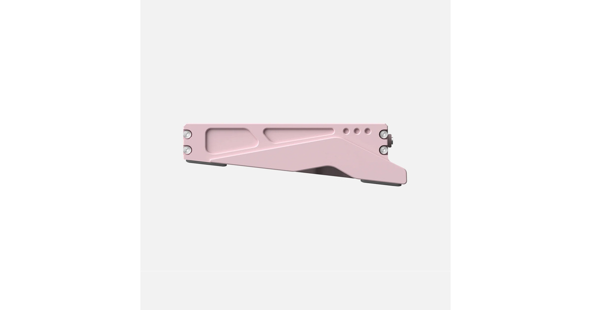 IqunixEZ63 Pink Magnetic Switch Gaming HE Keyboard, gaming toetsenbord  (Wit/pink, US lay-out, US-International, Gateron Magnetic Jade Pro, 60%, RGB, Double Shot PBT Keycaps)