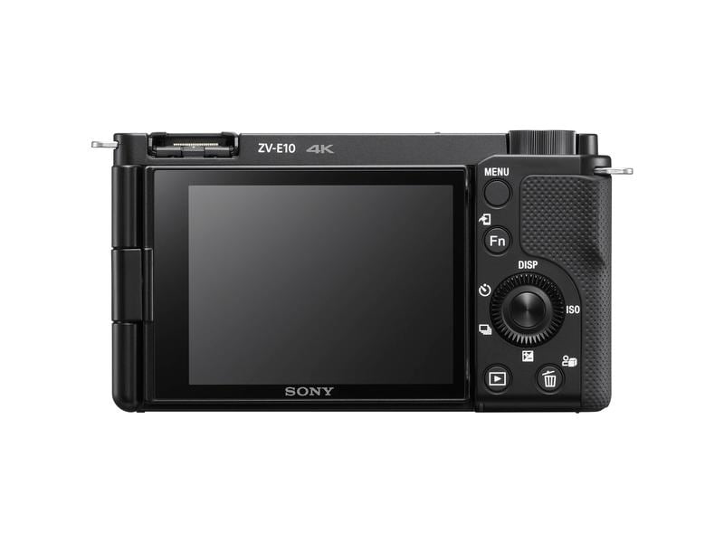 Sony Fotokamera ZV-E10L Kit 16-50 Beeindruckende Kamera für Vlogs mit zusätzlichem Objektiv