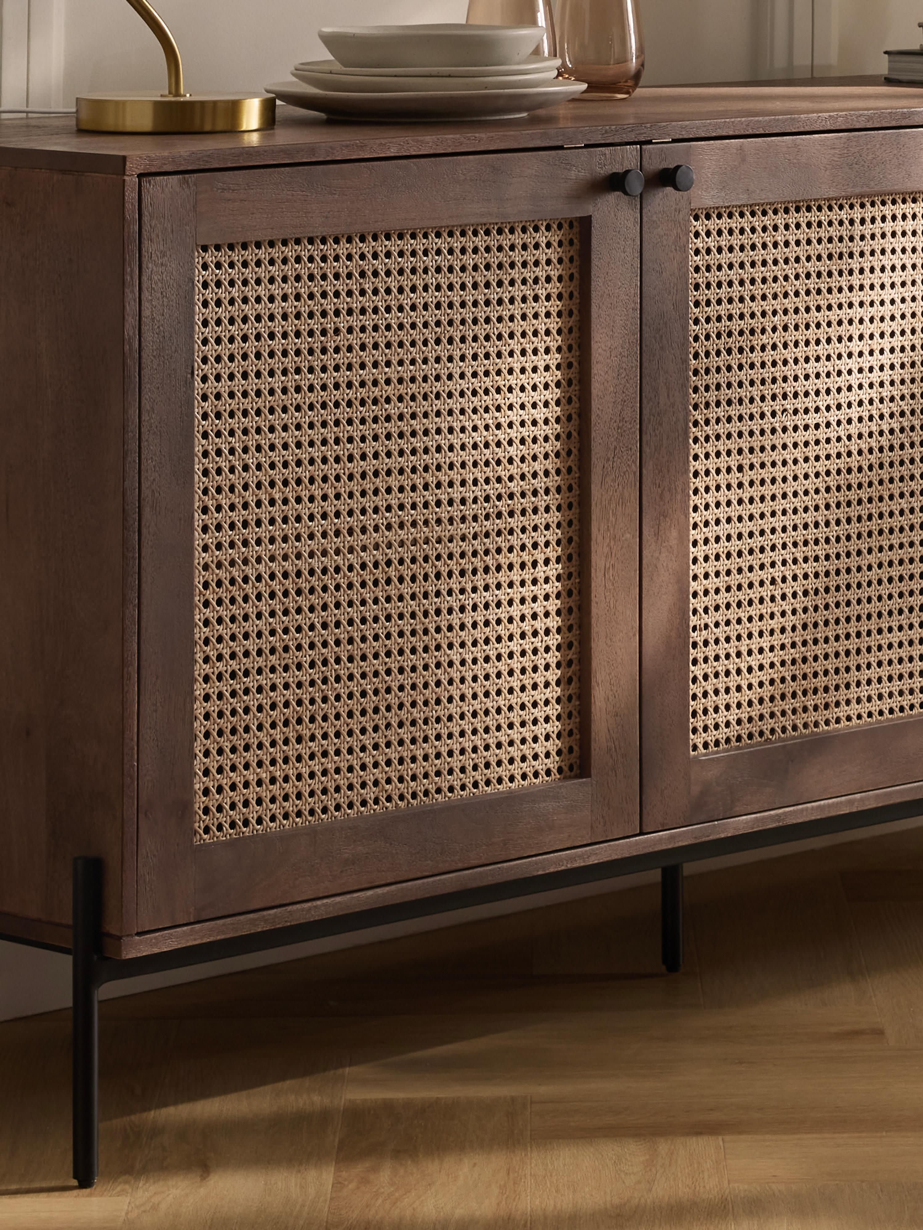 Dressoir Vienna met Weens vlechtwerk