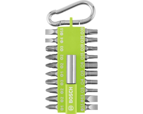 Bosch bitset 21-delig, groen
