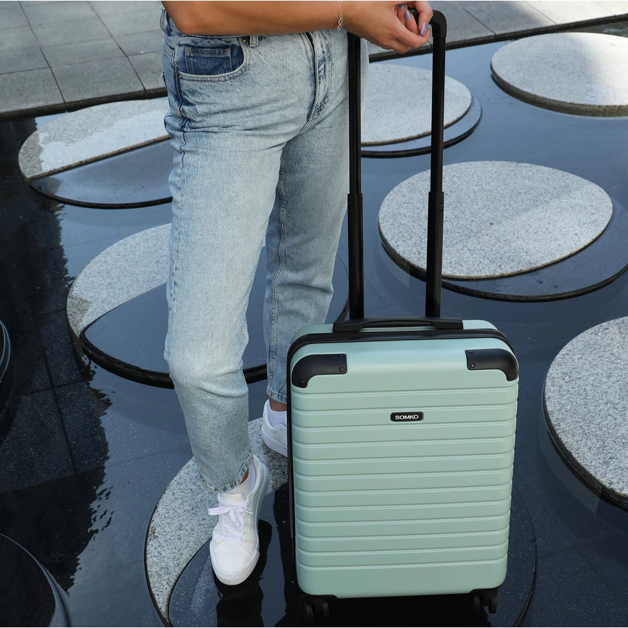 Somko Line - 4-Rollen Kabinentrolley S 55 cm mint