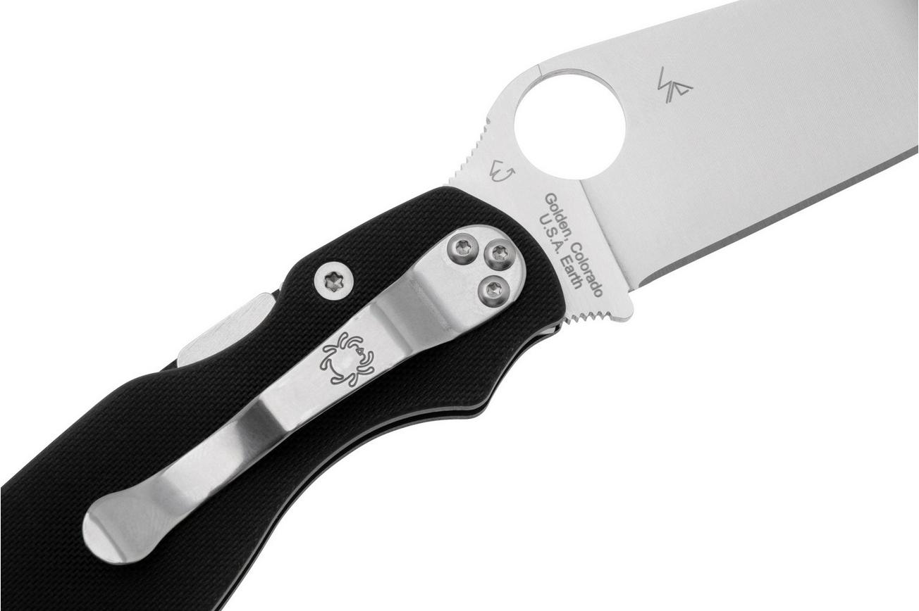 Spyderco Military 2 C36GP2 Black G10, zakmes