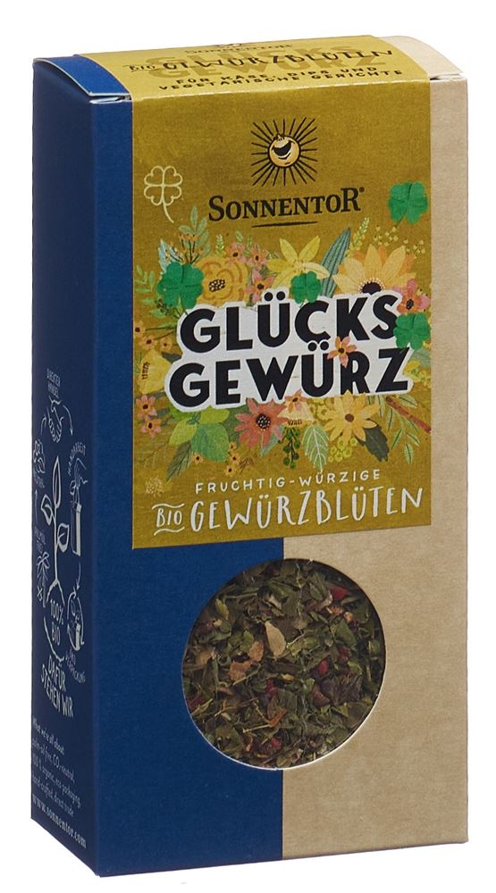 SONNENTOR Glücks Gewürz Blüten Mischung BIO 35 g