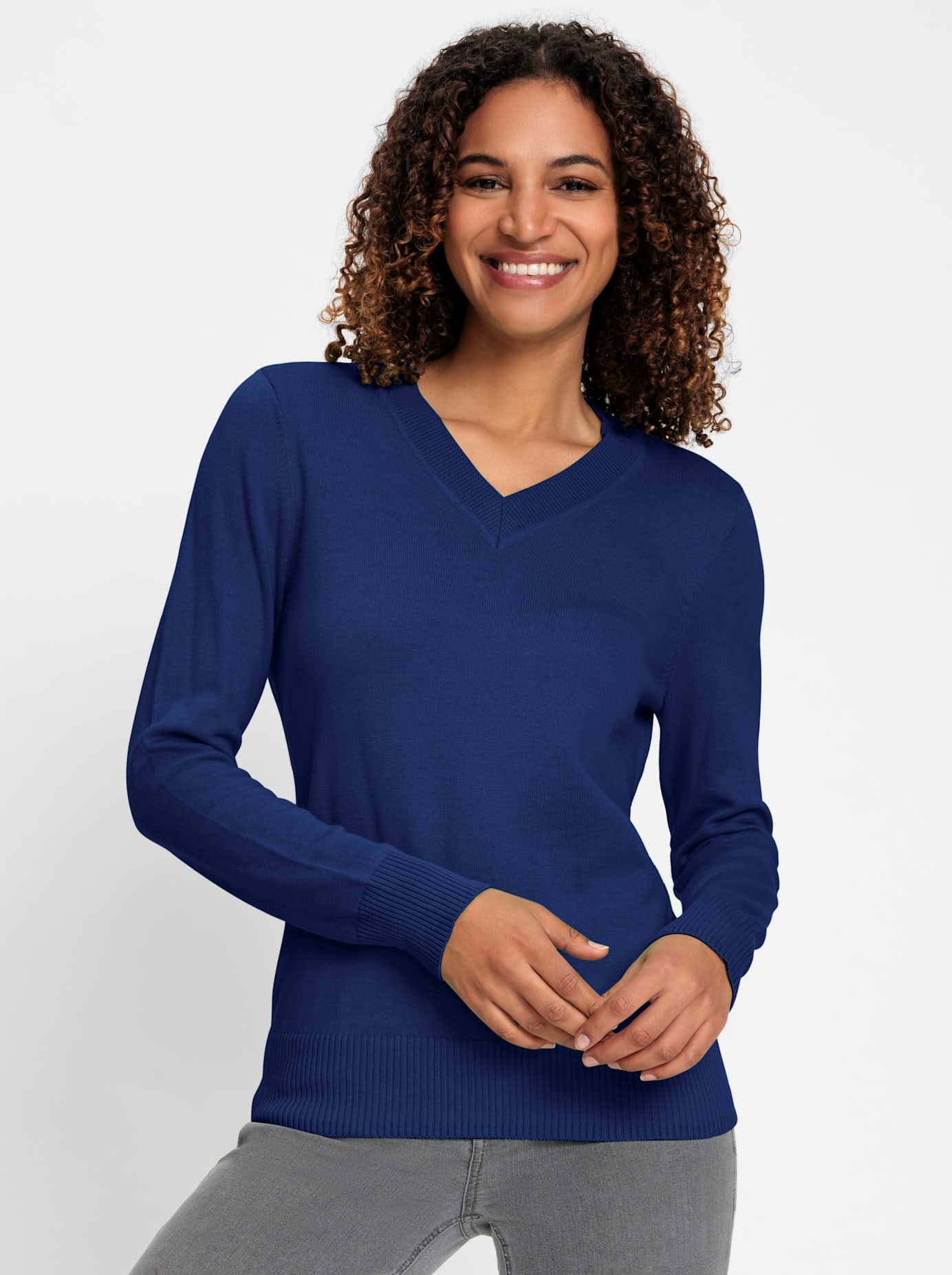 Casual Looks V-Ausschnitt-Pullover »Pullover«