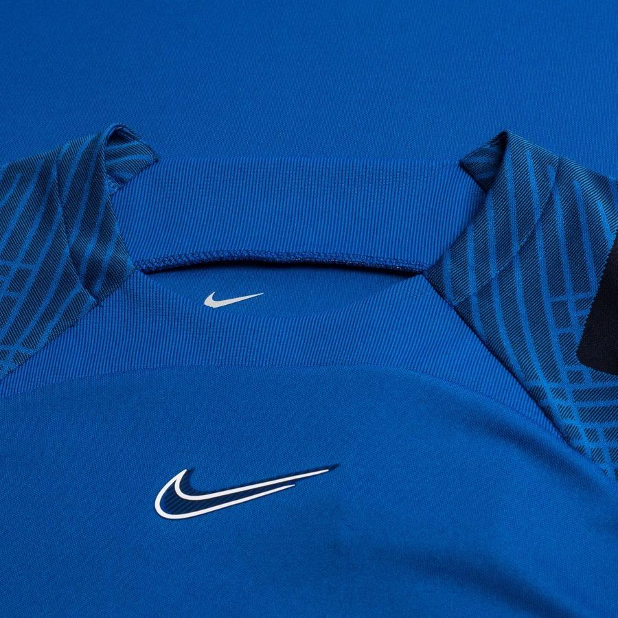 Nike T-shirt d'Entraînement Dri-FIT Strike - Bleu/Bleu Foncé/Blanc