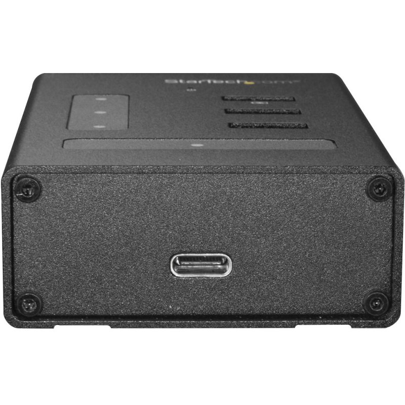 StarTech.com Hub USB 3.0 4 Ports - USB-A vers 3x USB-A et 1x USB-C - Hub Commercial USB en Métal- SuperSpeed USB 3.2 Gen 1 (5Gbps) - Auto Alimenté - Charge Rapide BC 1.2 - Montable/Renforcé