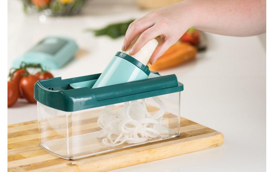 Gemüseschneider Nicer Dicer Fusion + Slicer + Julietti 16tlgNicer Dicer ist das innovative Schneidgerät