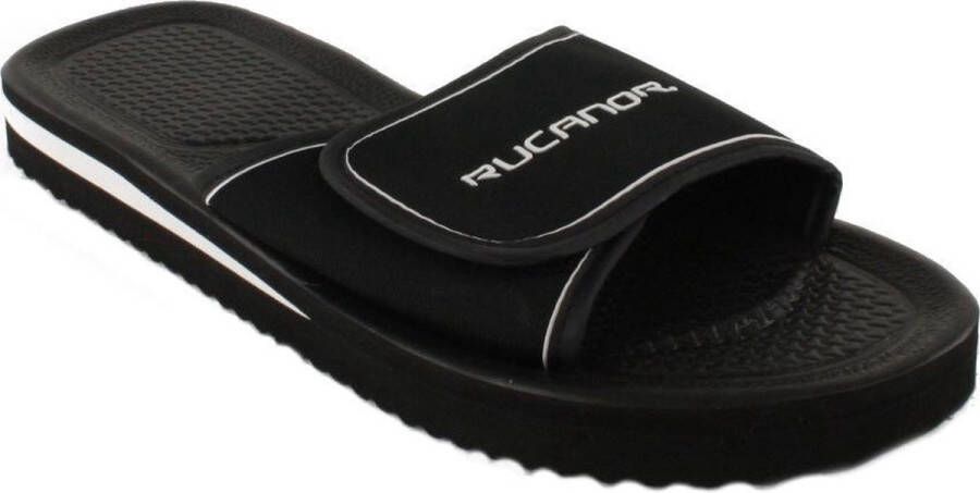 Rucanor bad & sauna slipper Klitb. Santander 22383 Zwart