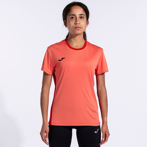 Camiseta Joma Winner de manga curta II laranja fluorescente