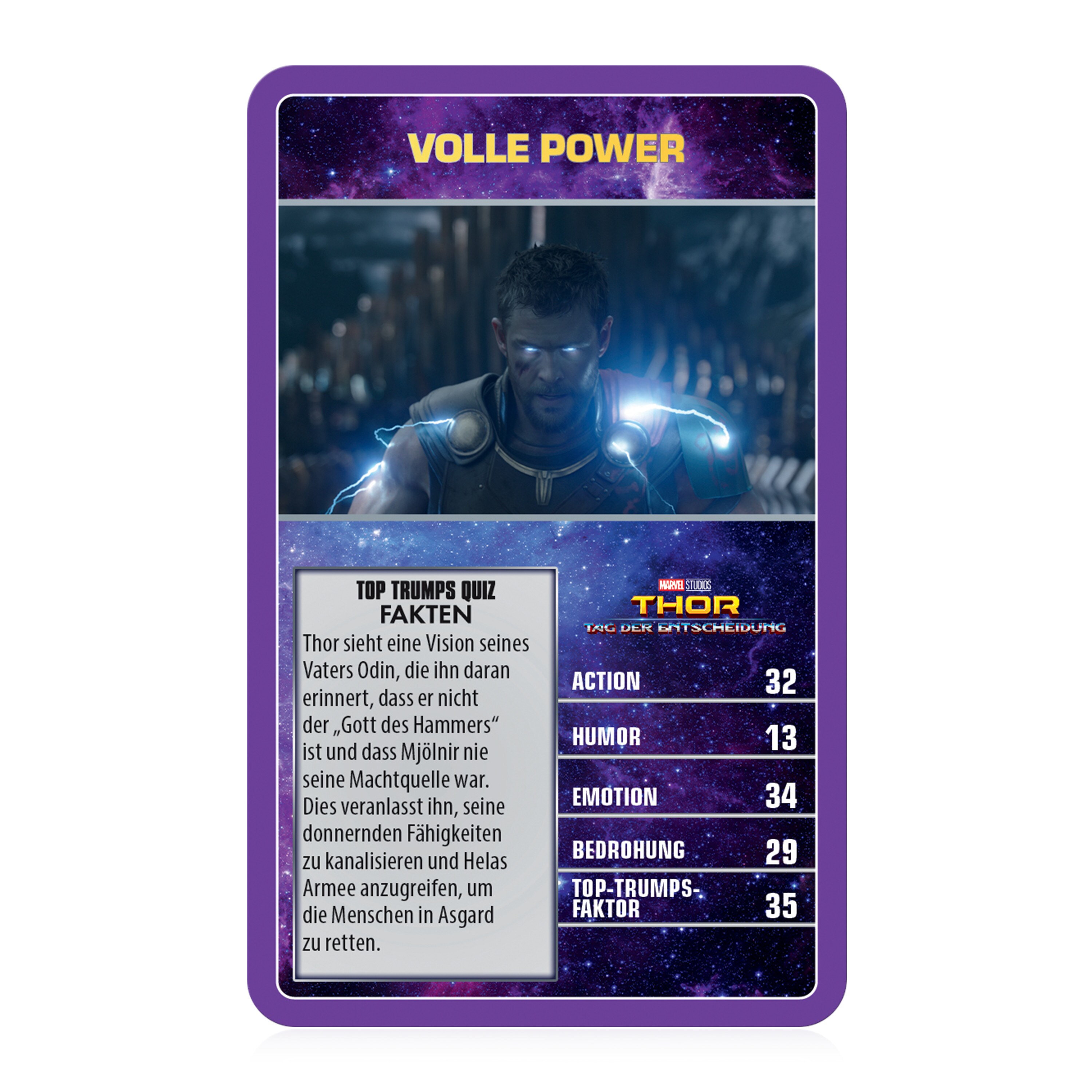 Top Trumps Collectables - Marvel Infinity Saga Kartenspiel Quartettspiel