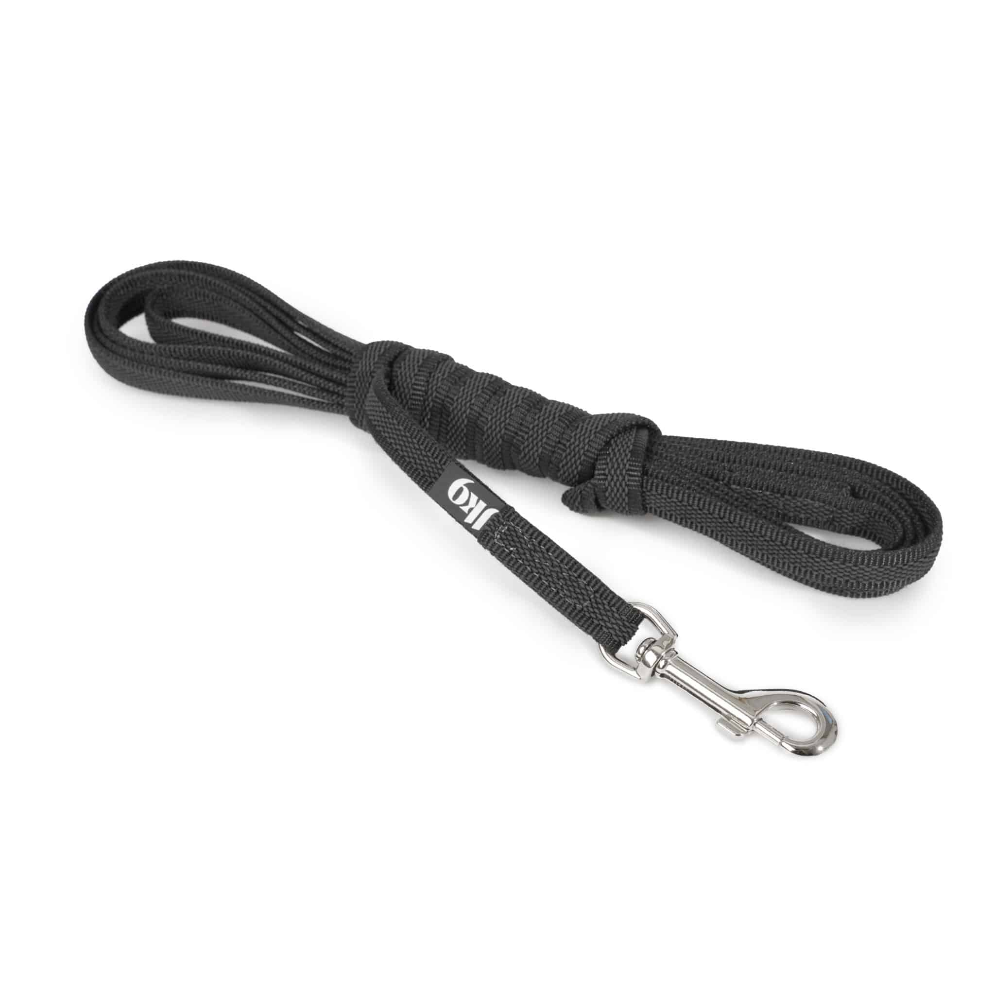 Alça emborrachada preta de 14 mm x 10 m com puxador