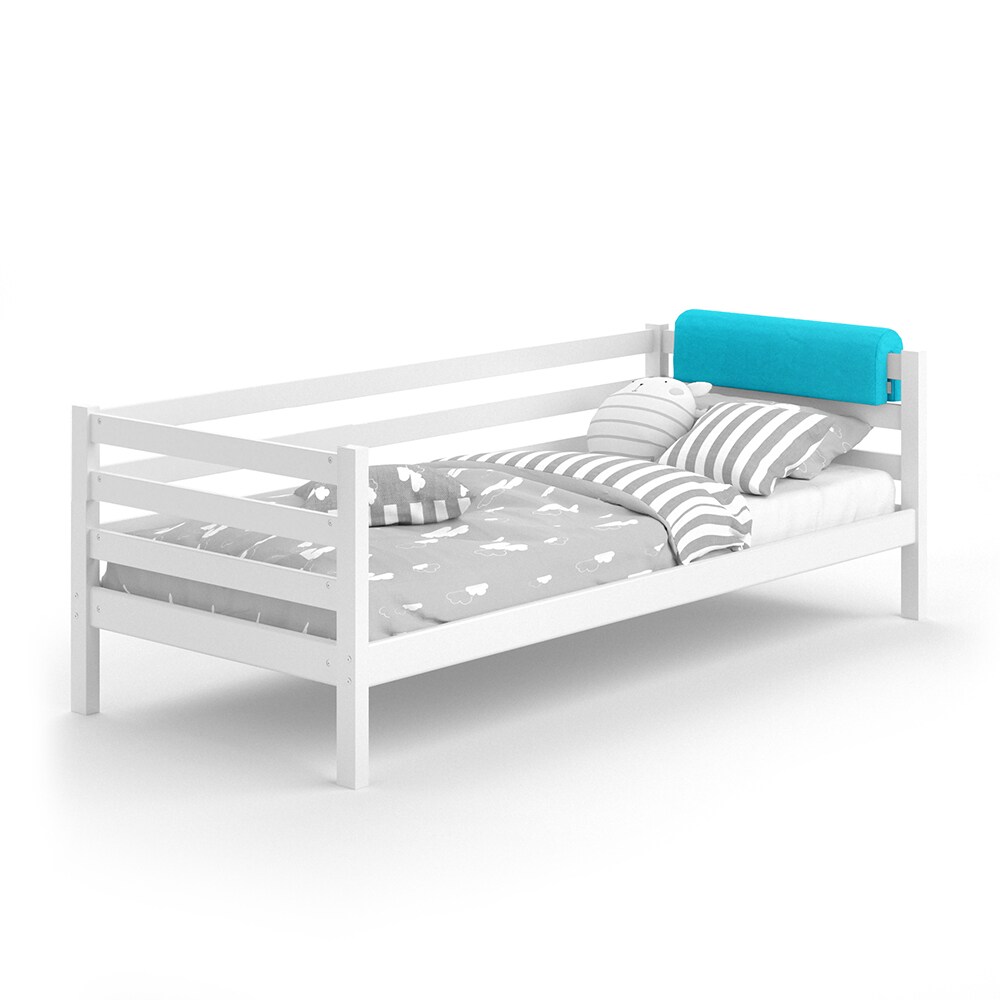 Vitalispa Bettkantenschutz Bettumrandung Kinderbett Kantenschutz türkis Babybett