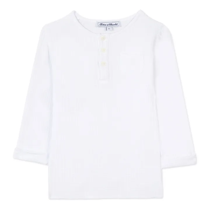 Tartine et Chocolat Kurta Gaze de Coton | Blanc