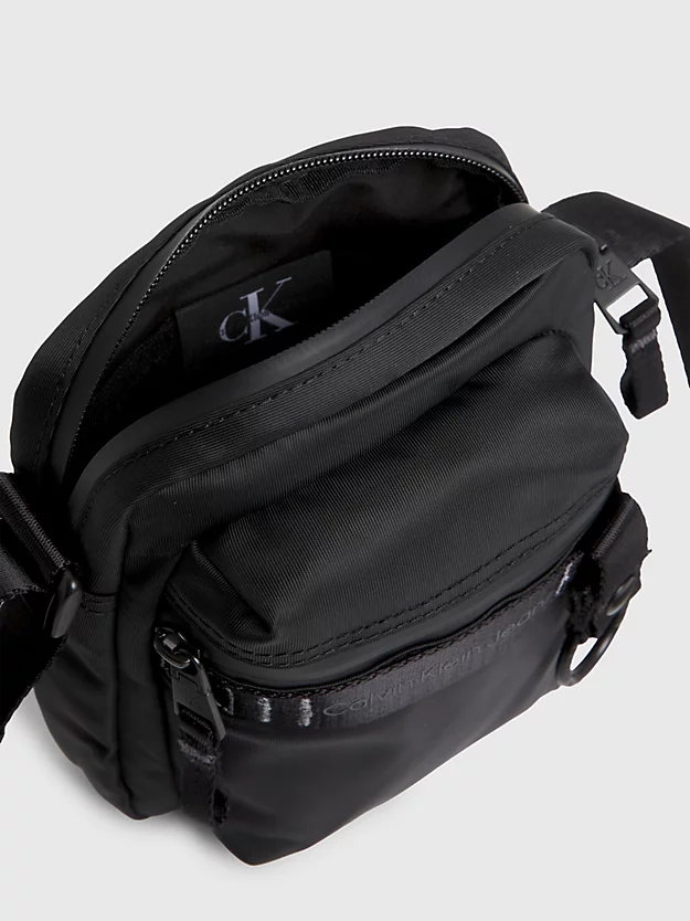 Bolsa de ombro reciclada para repórter