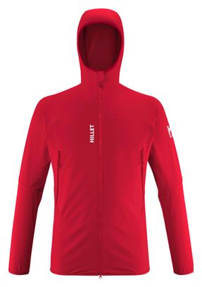 Veste Softshell Millet Fusion Rouge Homme