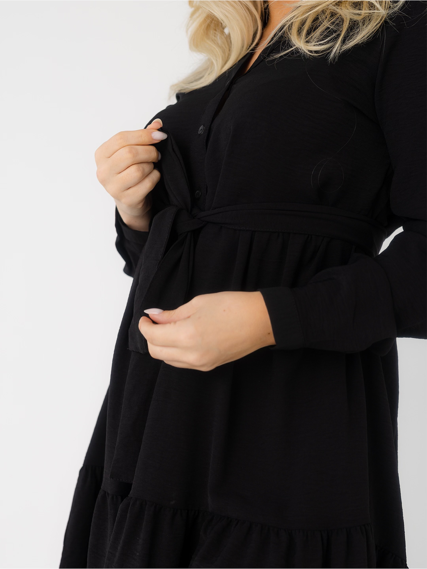 Mivia Long Sleeve Short Dress