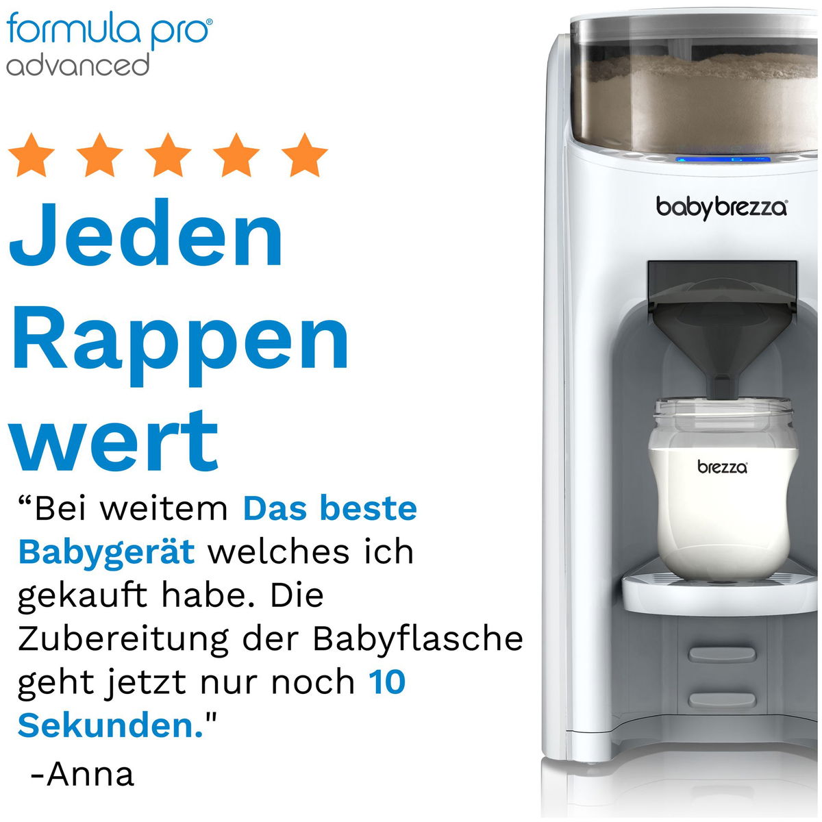 Baby BrezzaBaby Brezza   Formula Pro Advanced weiss