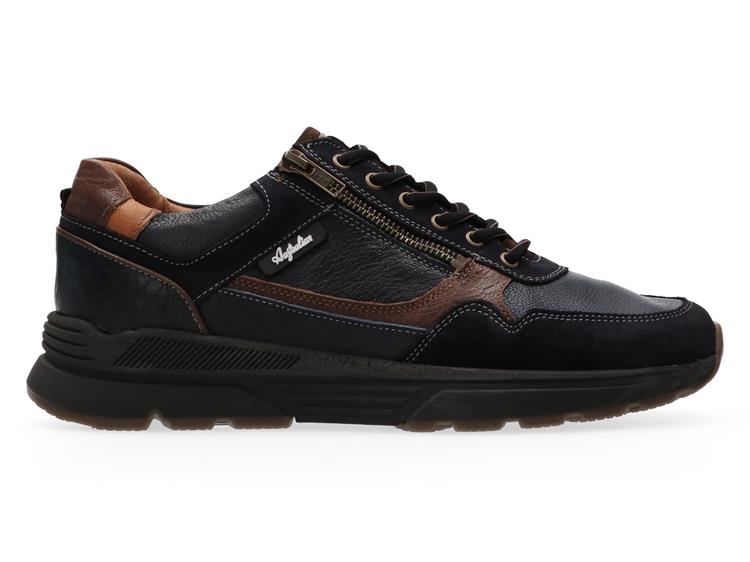 Australian Footwear 15.1682.01 Connery blue-cognac-brown