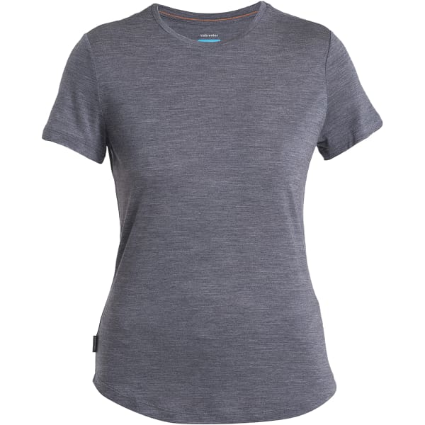T-shirt randonnée ICEBREAKER W MERINO 125 COOL-LITE SPHERE III SS TEE MIDNIGHT NAVY HEATHER