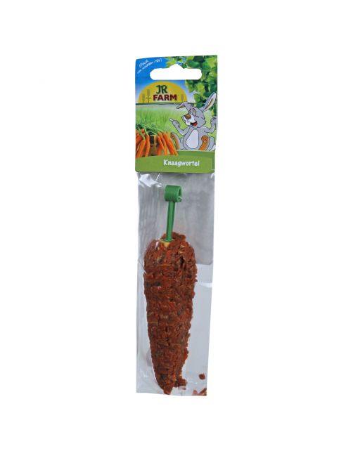 Jr Farm Knaagwortel - Knaagdiersnack - 17 cm 60 g