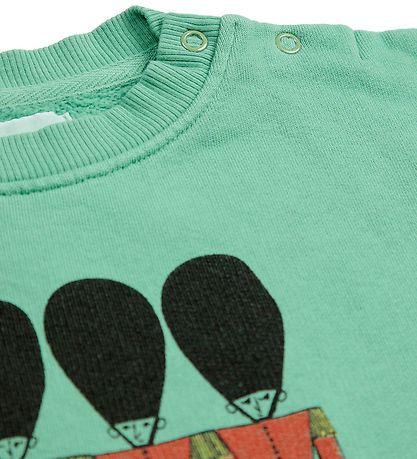 Bobo Choses Sweatshirt - Little Tin Soldiers -  Grøn