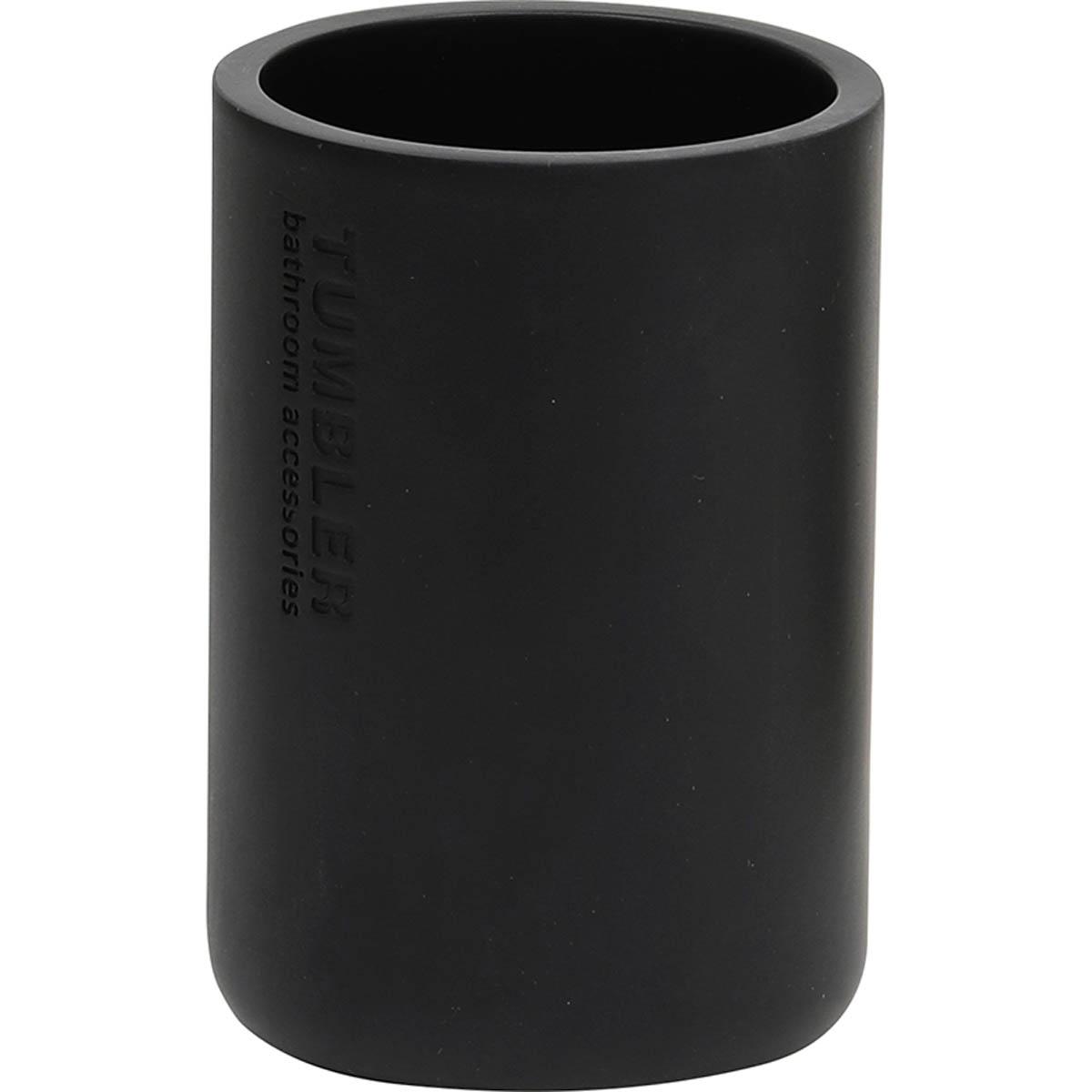 GOBELET POLYRESINE NOIR MAT