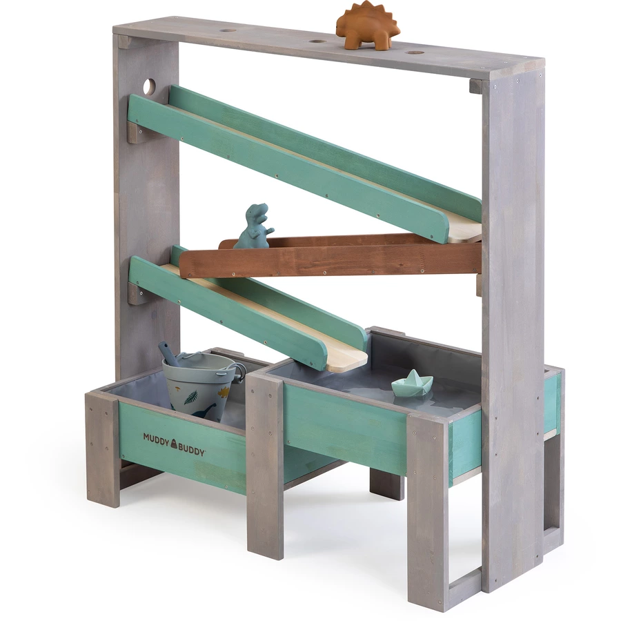MUDDY BUDDY® Wasserbahn Aqua Tower, warmgrau-salbei