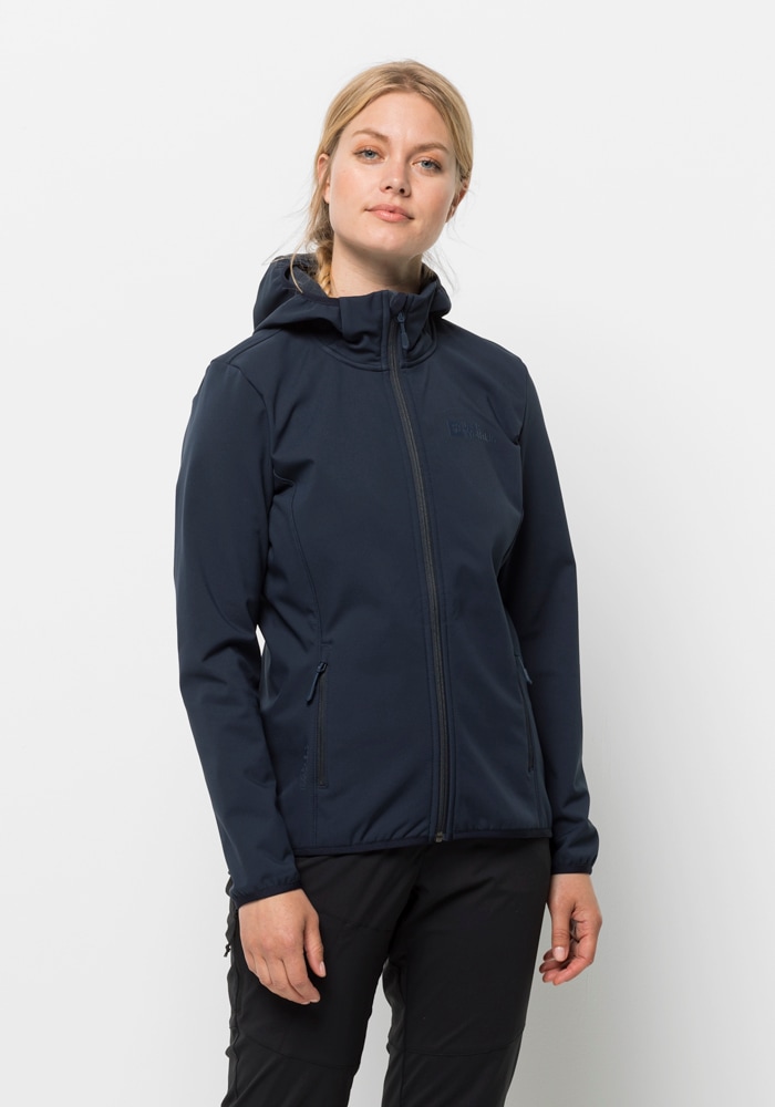 Jack Wolfskin Softshelljacke »BORNBERG HOODY W« mit Kapuze