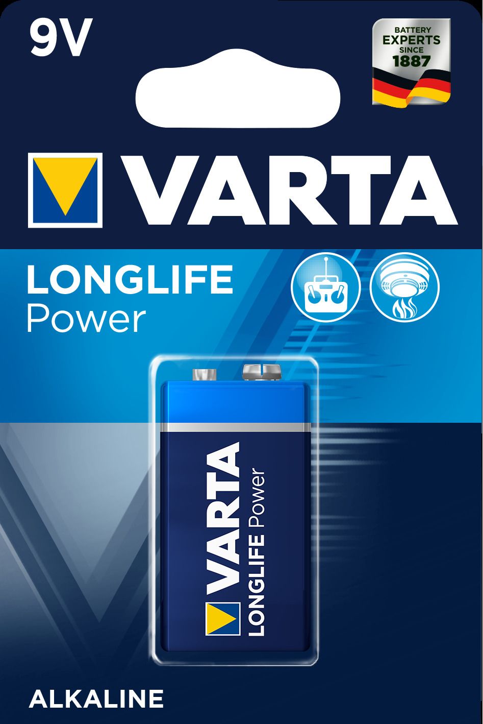 Longlife Power batteri 9V - BL 1