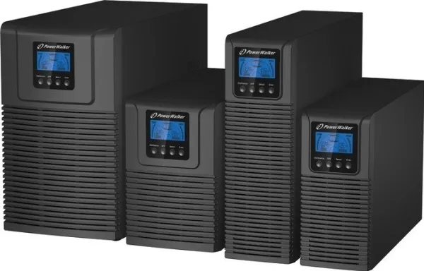 PowerWalker VFI 3000 TG - UPS - 2700 Watt - 3000 VA - 9 At - RS-232, USB - output-stikforbindelser: 5