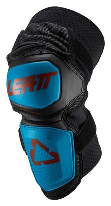 Genouillères Courtes Leatt Enduro Bleu Noir
