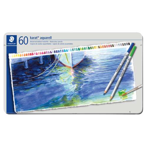 STAEDTLER® karat® Aquarell Aquarellstifte im Metalletui