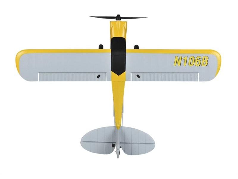 TOP-RC Trainer Mini Cub 450 mm, Gelb, RTF Kleines 4-Kanal RC-Flugzeug mit Gyro