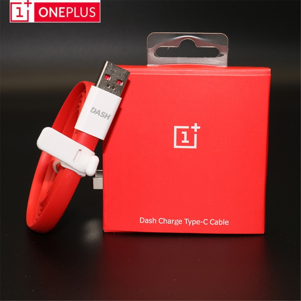 USB C auf USB 3.1 Flachband Ladekabel Datenkabel Dash Charge 4A (1.5m) - Rot