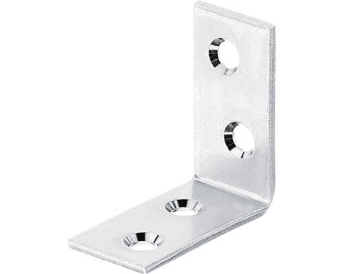 Stoelbeugel 40x40x20 mm sendzimir verzinkt 1 stuk