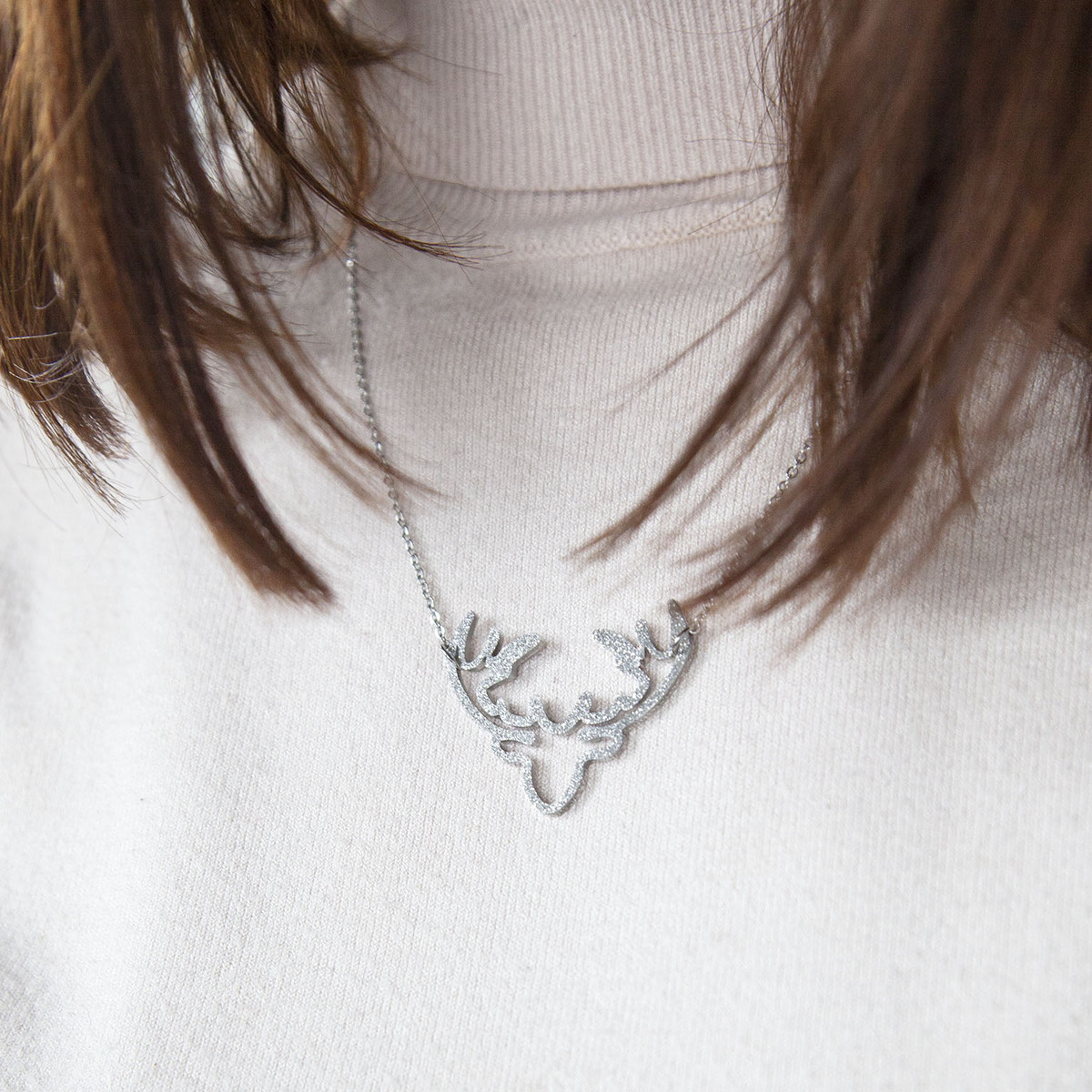 Collier acier 50 cm